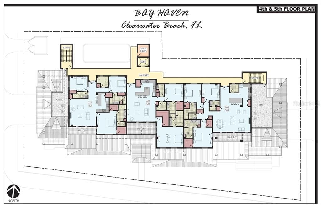 64 BAY ESPLANADE Unit 401, CLEARWATER, FL 33767 photo 2