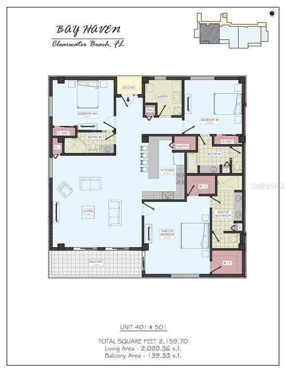 64 BAY ESPLANADE Unit 401, CLEARWATER, FL 33767 photo 3