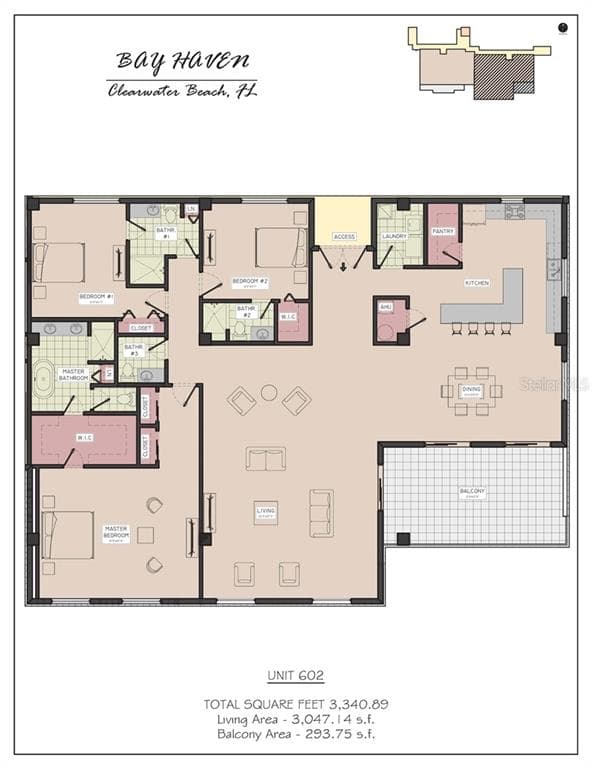 64 BAY ESPLANADE Unit 602, CLEARWATER, FL 33767 photo 2