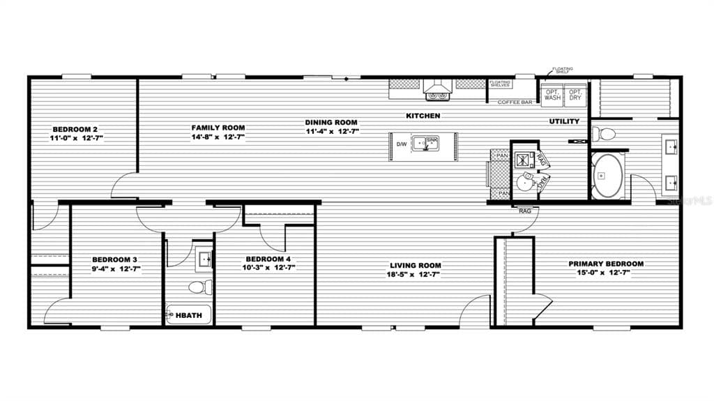 12124 REDROSE AVENUE, WEEKI WACHEE, FL 34614 photo 5