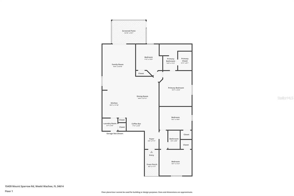 15439 MOUNT SPARROW ROAD, WEEKI WACHEE, FL 34614 photo 2