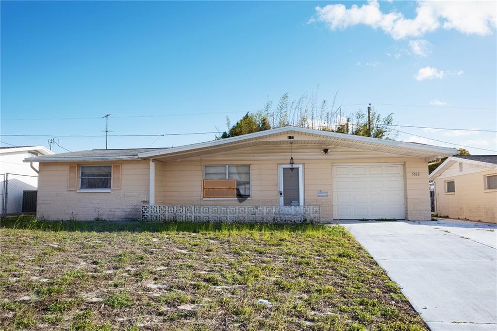 5102 MANOR Drive, NEW PORT RICHEY, FL 34652