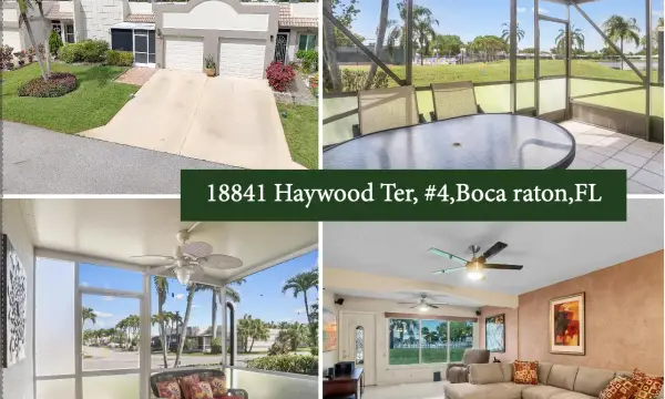 18841 Haywood Terrace 4, Boca Raton, FL 33496