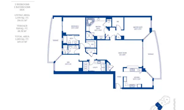 2700 N Ocean Drive 2103b, Singer Island, FL 33404